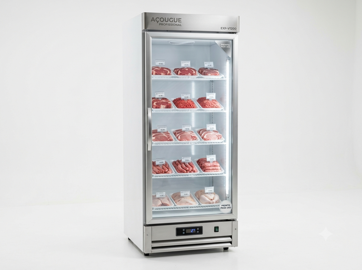 Refrigerador expositor vertical